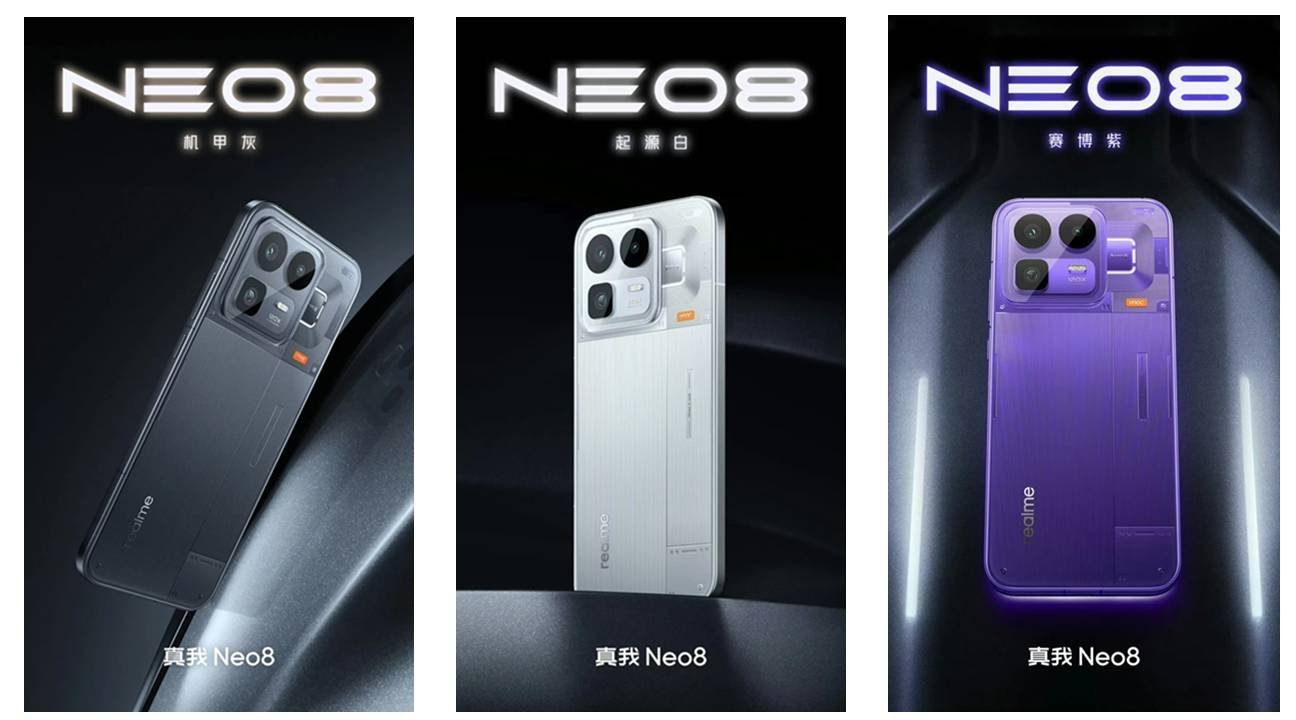 Realme Neo 8 Colors